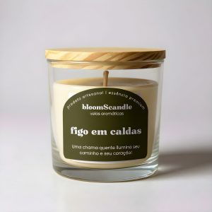 Vela Aroma Figo em Caldas 220g