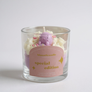Vela Cozy Vibes Chá de Ervas | Camomila, Lavanda & Chá Branco